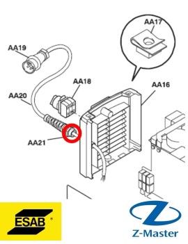 Ферритовое кольцо 0194034001 Esab (Эсаб)