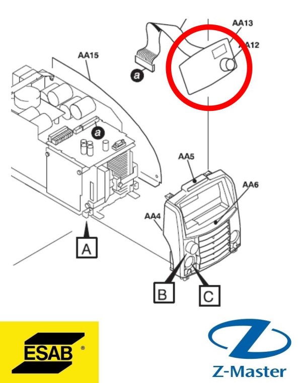 Панель А32 0460250883 Esab (Эсаб)