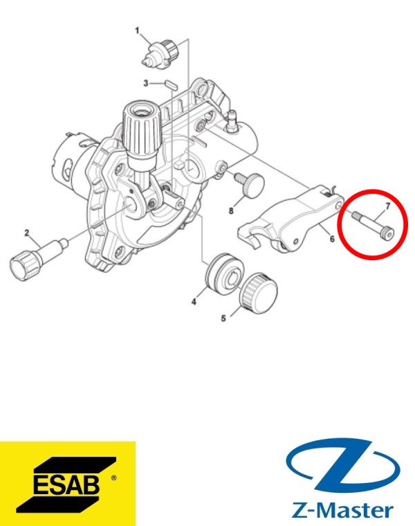 Винт 0558102330 Esab