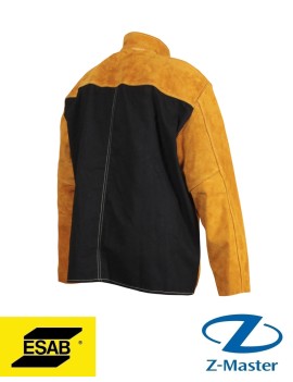 Комбинированная Кожаная Куртка Сварщика ESAB Welding Jacket - Кожа И Proban, размер M 0700010271 Эсаб