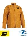 Комбинированная Кожаная Куртка Сварщика ESAB Welding Jacket - Кожа И Proban, размер XXL 0700010274 Esab