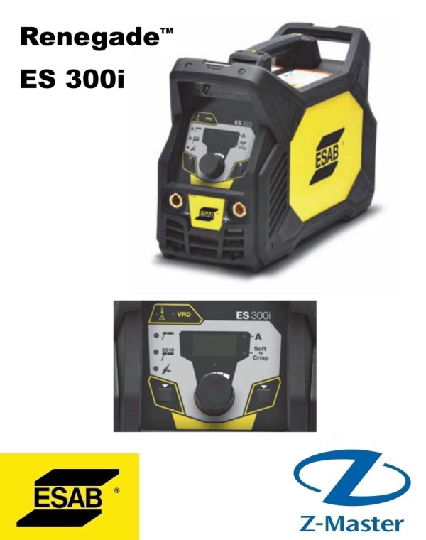 Инверторный сварочный аппарат Renegade ES 300i EU, 0445100880 Esab