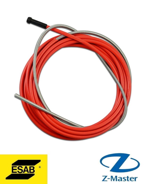 Спираль сварочной горелки 1,0-1,2 красная, длина 3м, 0700200087 Esab