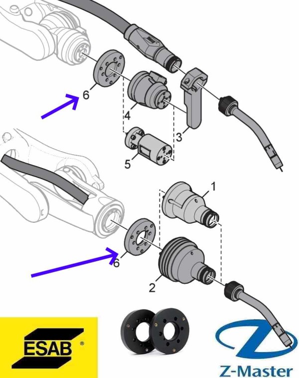 Адаптор для ABB IRB 1600ID 0700300509