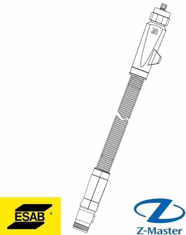 Кабель G 1.4 m Euro 0700300460 Esab (Эсаб)