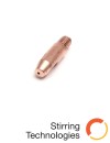 Наконечник сварочный 28мм М6 / 0.8 ECu 05036280 STC