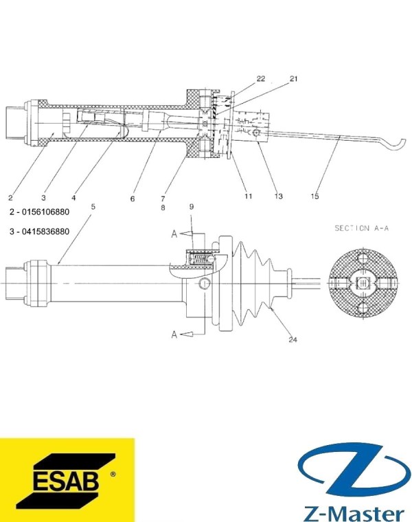 Блок передатчика A6-GMC / GMD