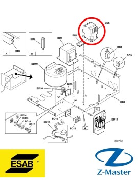 Контактор 0193502105 Esab (Эсаб)