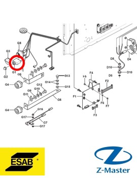 Прерыватель 10А 0193586102 Esab (Эсаб)