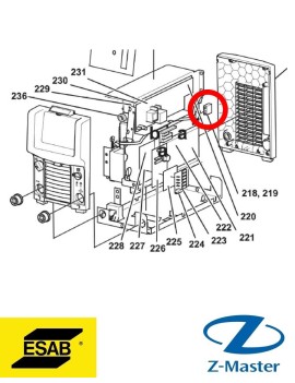 Предохранитель DCT4-2 0194399102 Esab