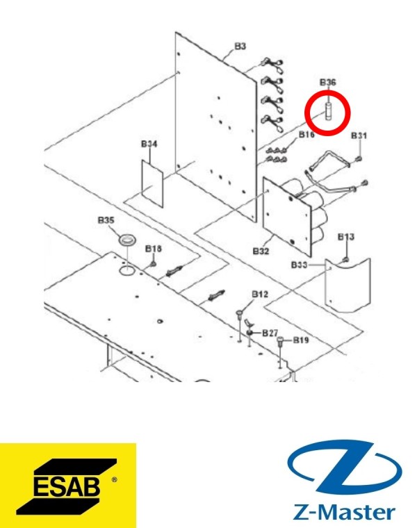 предохранитель 600V 5A FNQ-R-5 0194399120 Esab