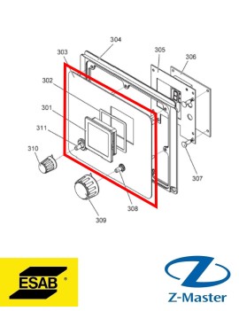 Панель EM C240/280 0349302330 Esab