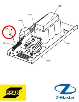 Конденсатор CPL 0349302352 Esab (Эсаб)