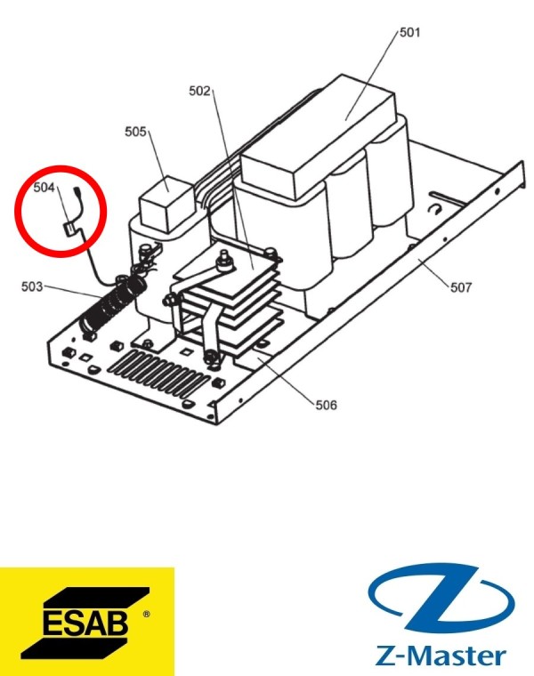 Конденсатор CPL 0349302352 Esab (Эсаб)