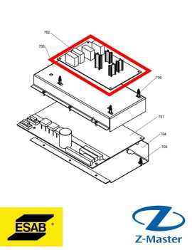 Плата ACH10/4 0349310979 Esab (Эсаб)