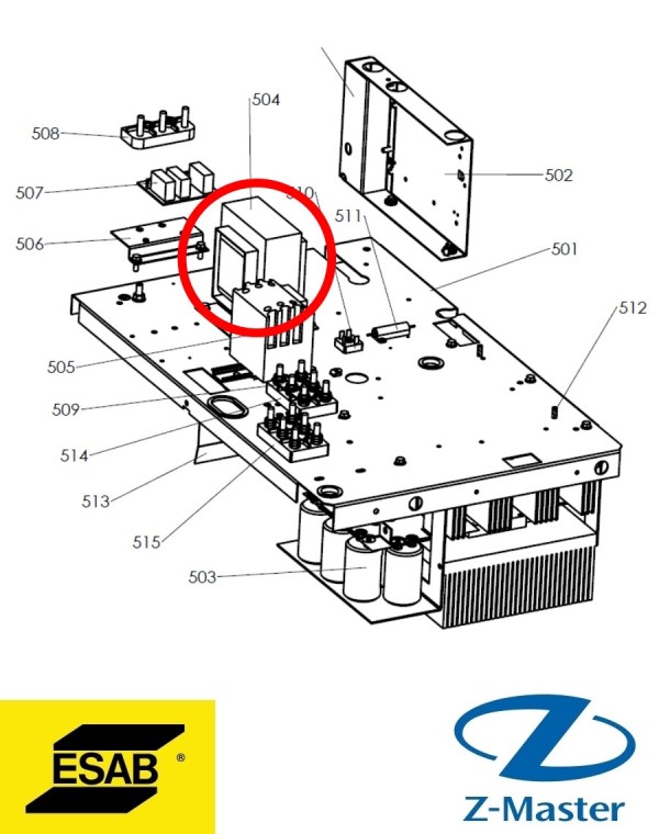 Трансформатор 0349311232 Esab (Эсаб)