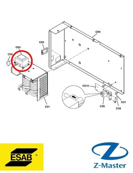 Плата HF LTR 200 0367268001 Esab (Эсаб)