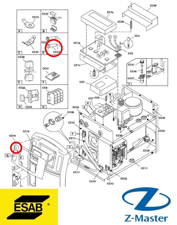 ИНДИКАТОР 0369733010 Esab (Эсаб)