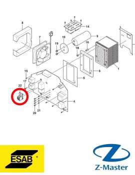 Плата 0440237880 Esab