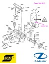 Мотор-редуктор 42V DC 0455077001 проволокоподающего Esab