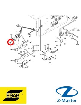 Защитный колпачок LAW/TM 0455376001 Esab