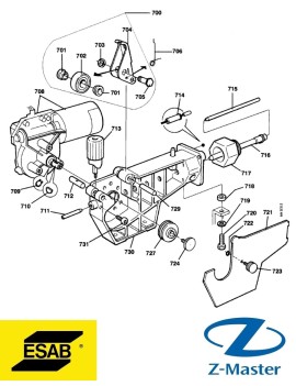 Подающий механизм Origo Mig C200 0455890890 Esab (Эсаб)