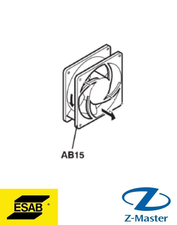 Вентилятор с кабелями Aristo Tig 4000i 0458065002 Esab