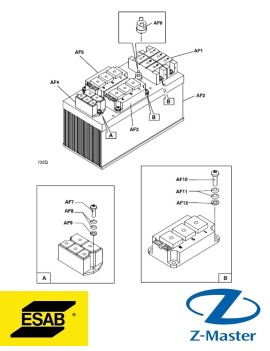 Полупроводниковый модуль 4000i 0458073880 Esab (Эсаб)