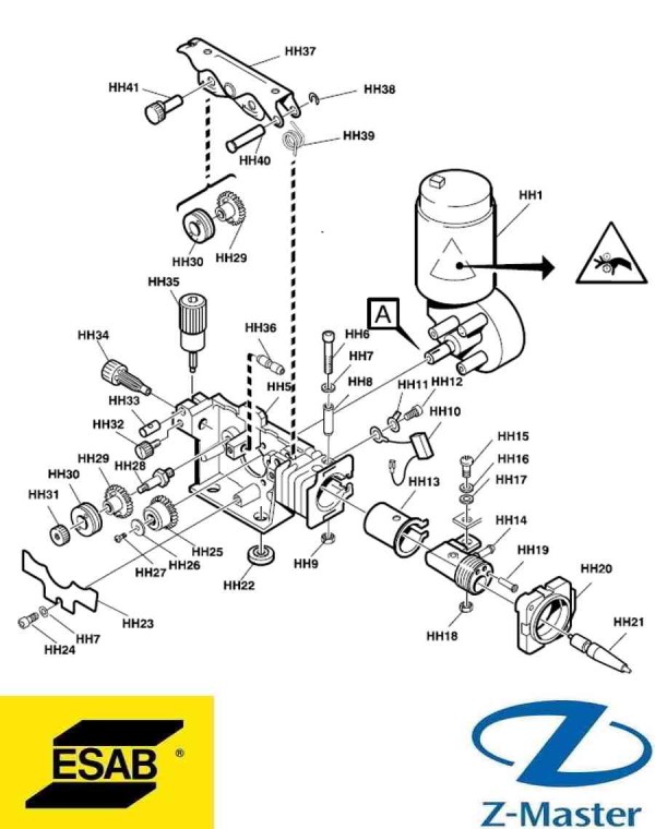 Механизм подачи Feed 3004 0459000895 Esab (Эсаб)