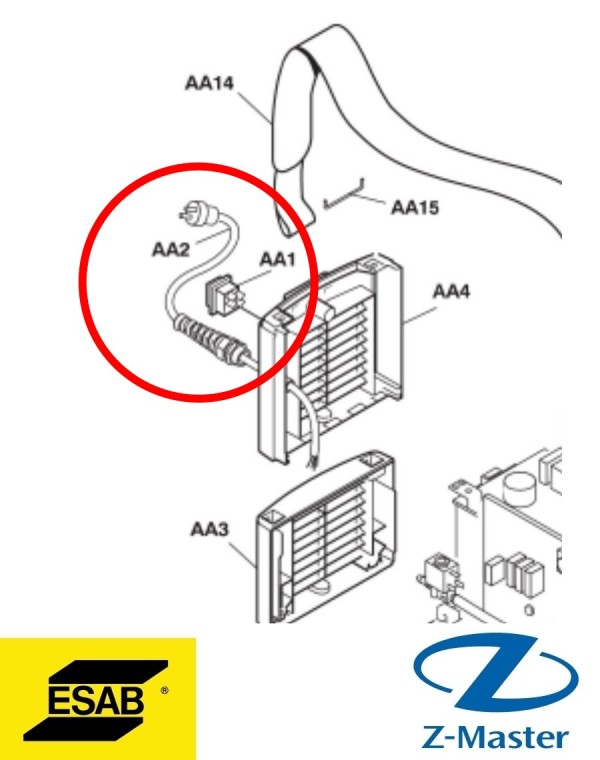 Сетевой комплект Origo Arc/Tig 0459183880 Esab (Эсаб)