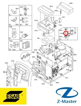 Предохранитель Aristo Arc/Tig/Mig 0459285001 Esab (Эсаб)