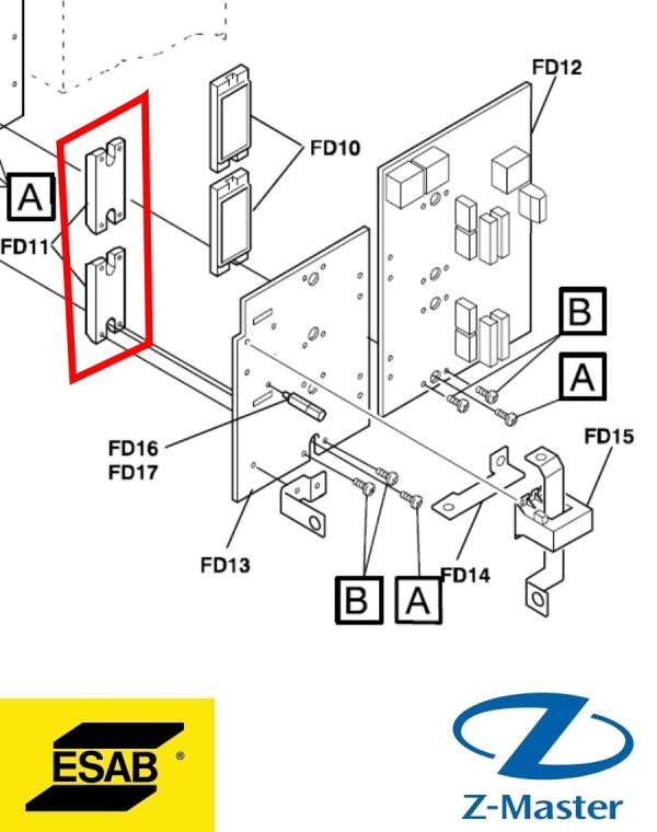 Комплект диодных модулей 0459385882 Esab (Эсаб)