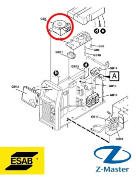 Управляющий трансформатор 0459733001 Esab (Эсаб)