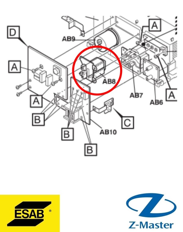 Индуктор 0460117001 Esab (Эсаб)