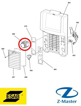 комплект сетевого переключателя 0462211001 Esab (Эсаб)