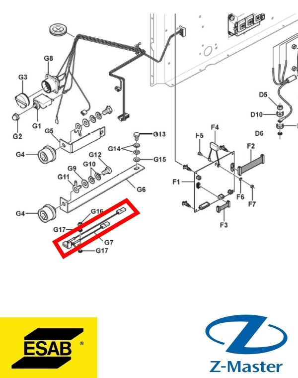 Конденсатор 0463082880 Esab