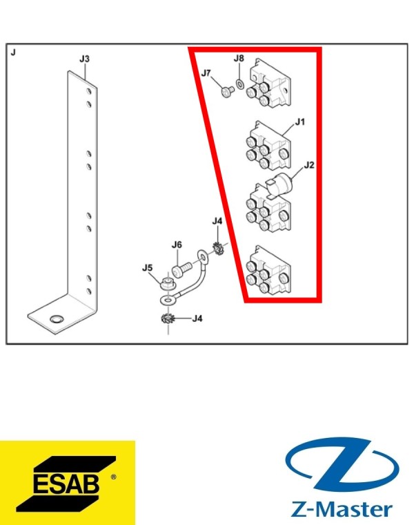 Комплект диодный 0464505880 Esab (Эсаб)