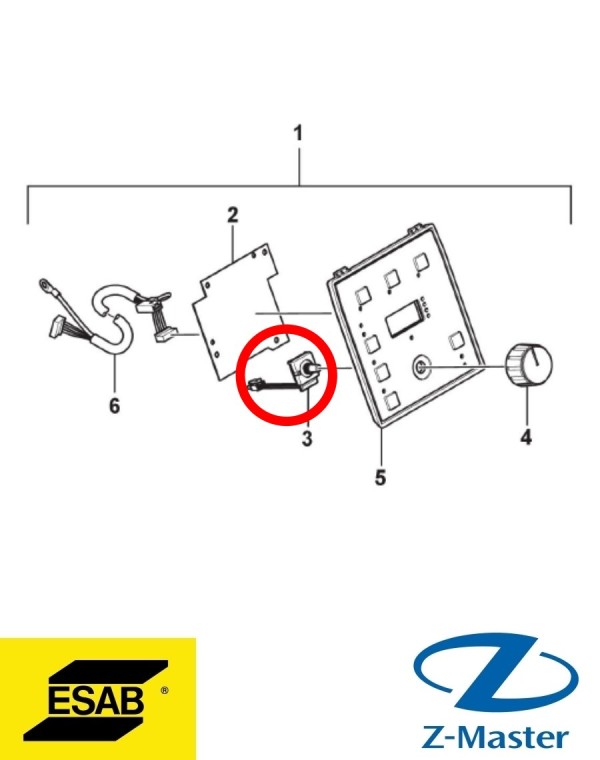Энкодер 0464580880 Esab