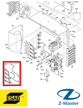 Жгут выпрямителя 0465287880 Esab