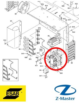 Трансформатор, комплект 0465302880 Esab