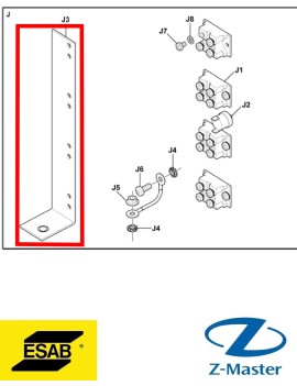 Рельс, диоды 0465308001 Esab