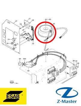 Дополнительный трансформатор 0465323001 Esab (Эсаб)