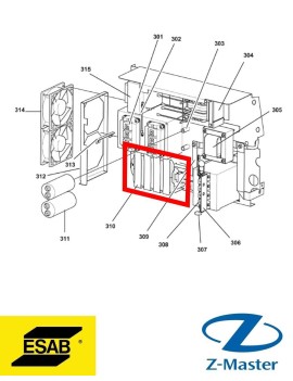 Трансформатор 0465620880 Esab