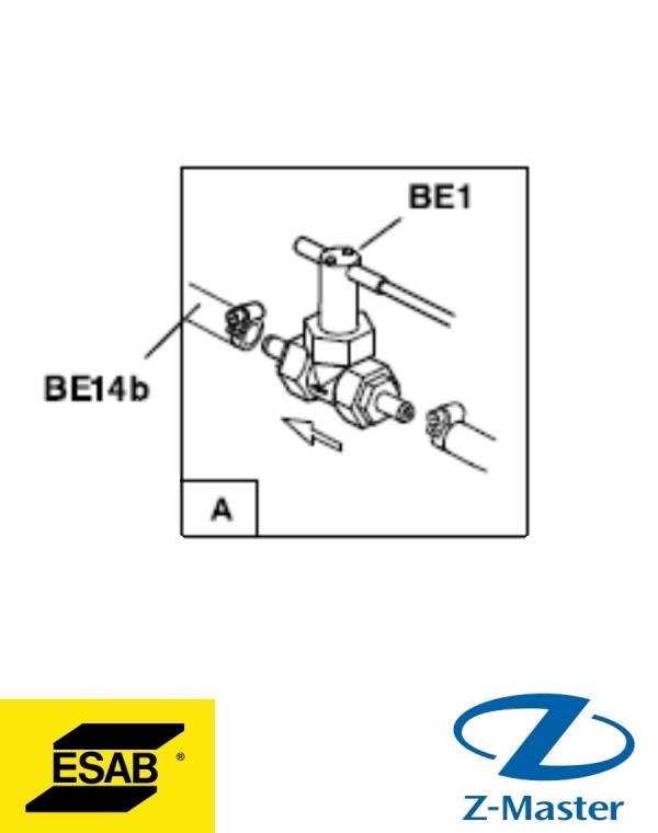 Датчик потока сварочного инвертора Tig 0467118001 Esab