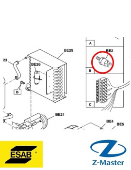 Термовыключатель 0467864007 Esab (Эсаб)