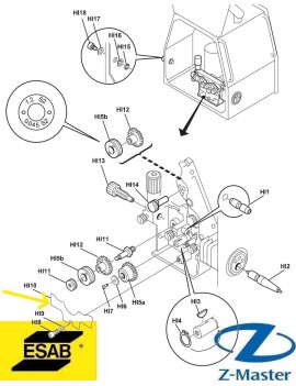 Кожух 0469838001 Esab