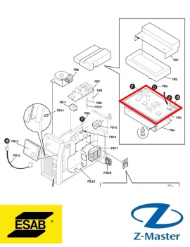 Плата 3001iVRD 0487201983 Esab (Эсаб)