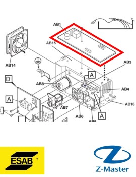 Плата Arc151/152 A31 0487261880 Esab (Эсаб)
