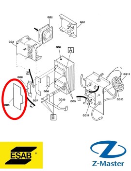 плата переменного тока AC-POWER 0487353880 Esab (Эсаб)