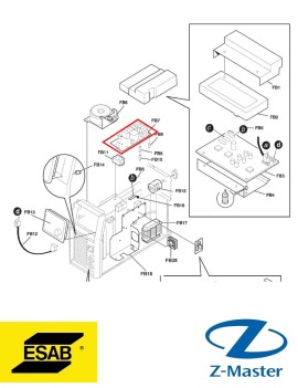 Сетевой фильтр 0487622880 Esab (Эсаб)